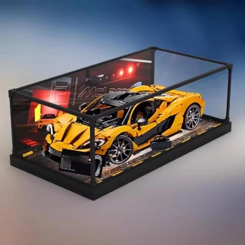 Acrylic Display Box for LEGO 42172 Racing - 2mm thickness