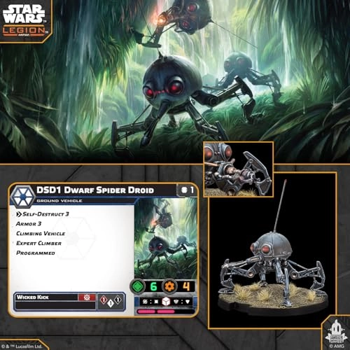 Star Wars: Legion: DSD1 Dwarf Spider Droid Unit Expansion