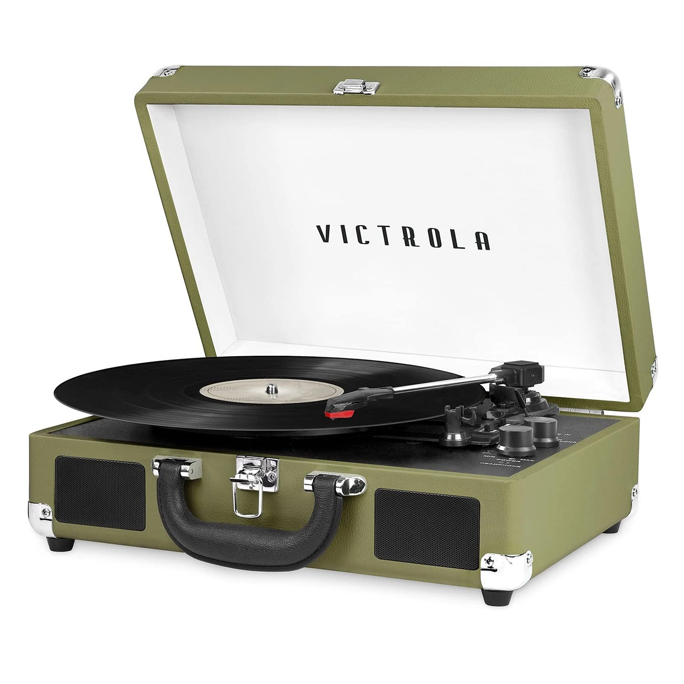 Victrola VSC-550BT-BRW - THREE SPEED BELT-DRIVEN