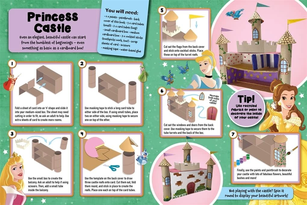 Disney Activity Book & Craft Kit Radical Recycling - 4+ years