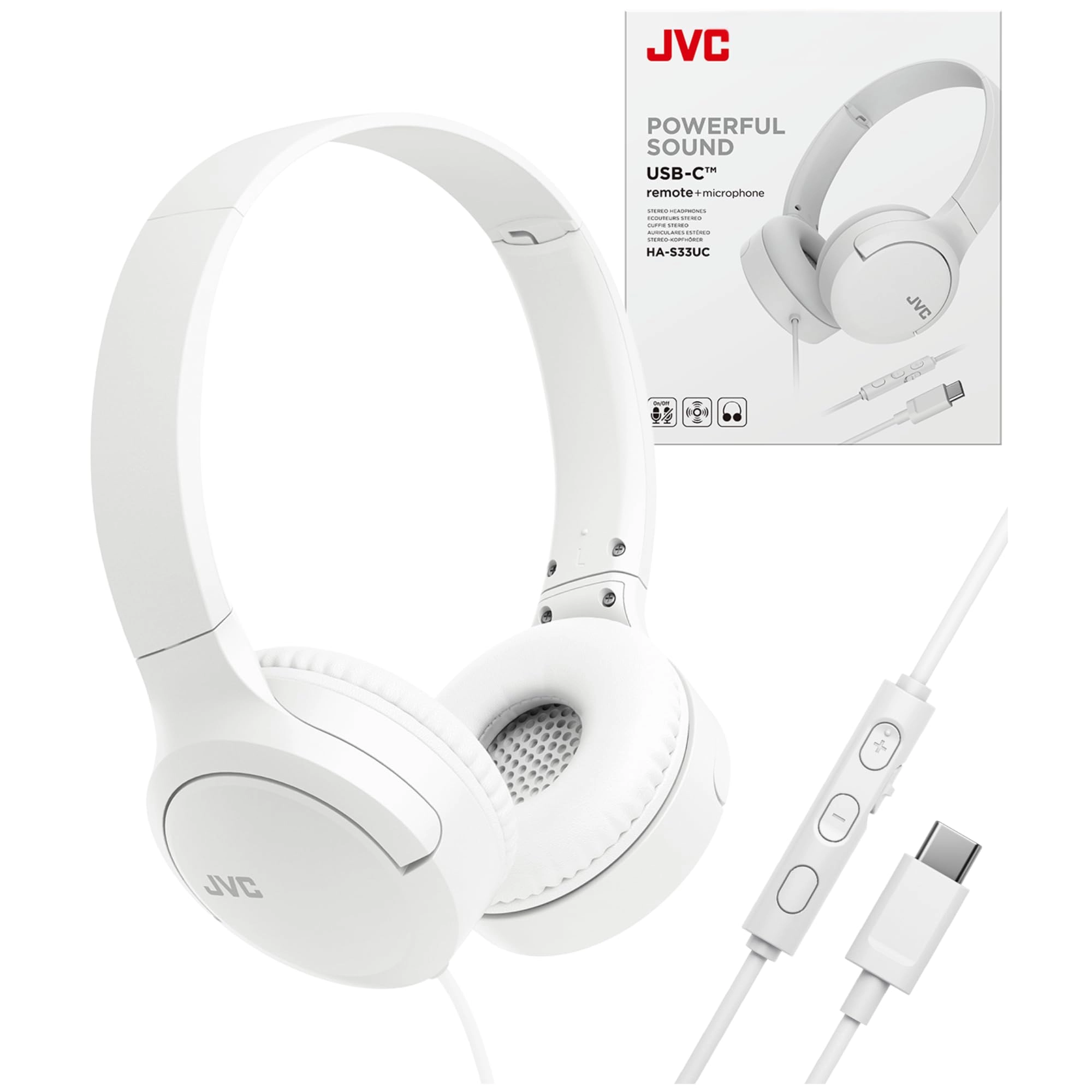 JVC HA-S33UC Wired Headphone