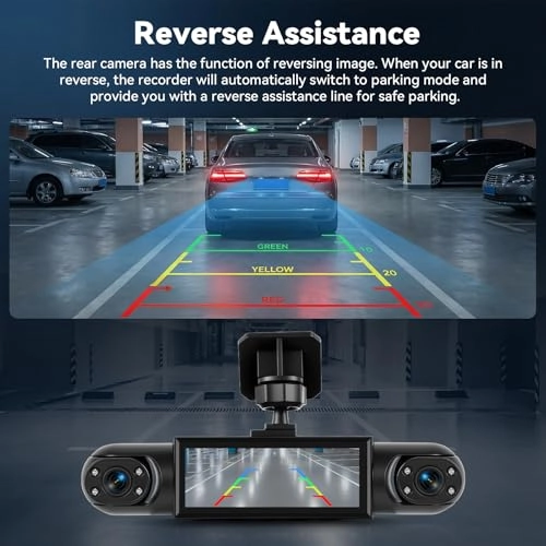 4 Kanal Dashcam - 1080P 30FPS