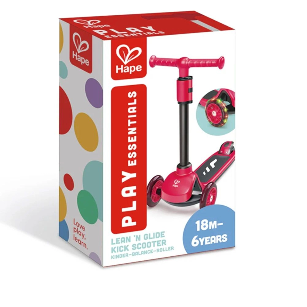 Lean N Glide 3-Wheel Kick Scooter – LED