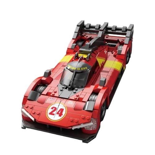 Supercar Building Blocks Set - 1370 pcs