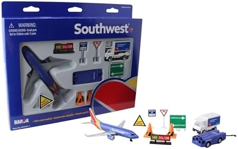 Daron Southwest Airlines Airport Playset - 10 pcs