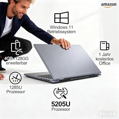 EZbook S7 Hi - 15.6'' 5205U 4GB DDR4 128GB SSD