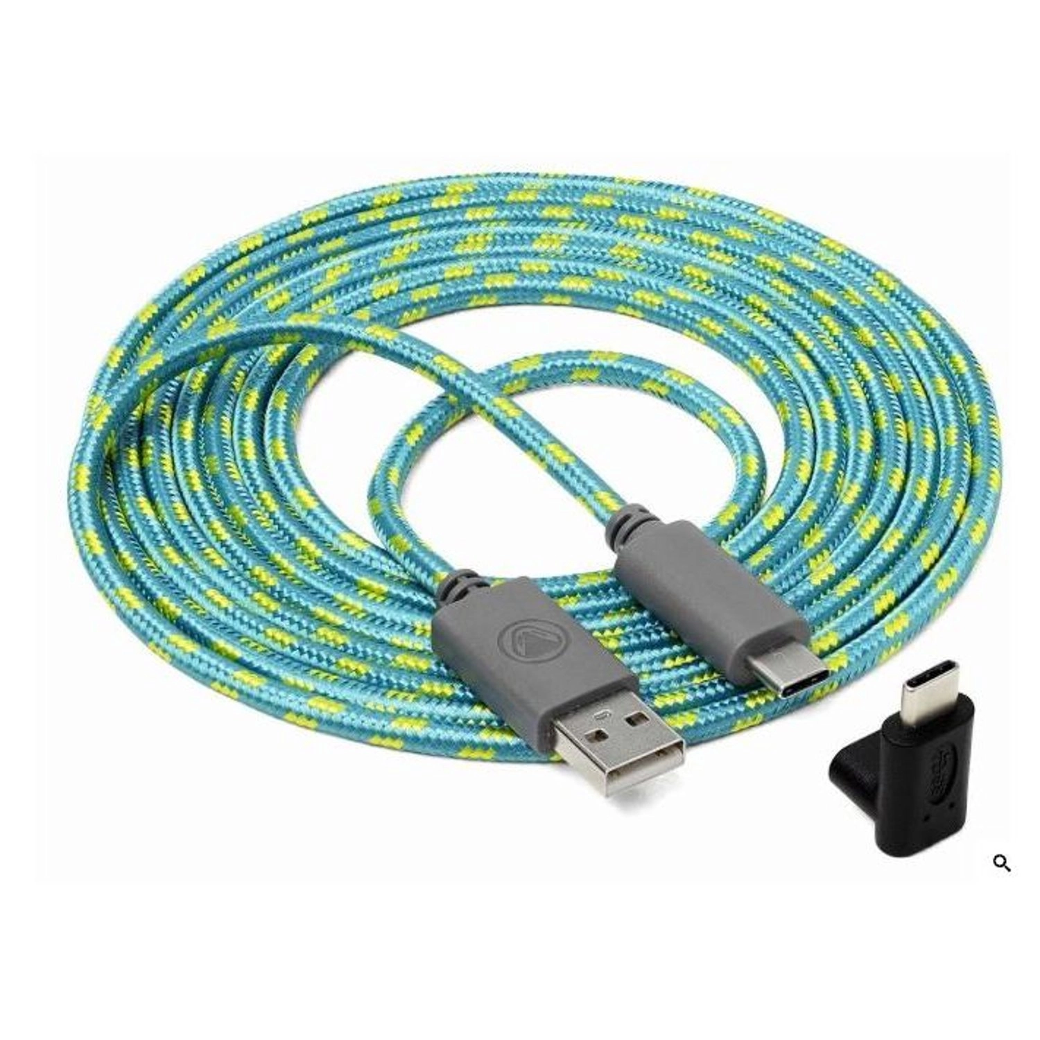 Charge Cable USB-C to USB-C 2.5m 90-Degree