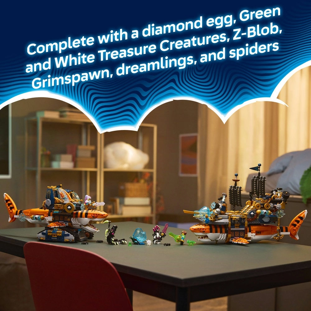 DREAMZzz 2in1 Tiger Shark Tank (71515) - 5 Minifigures