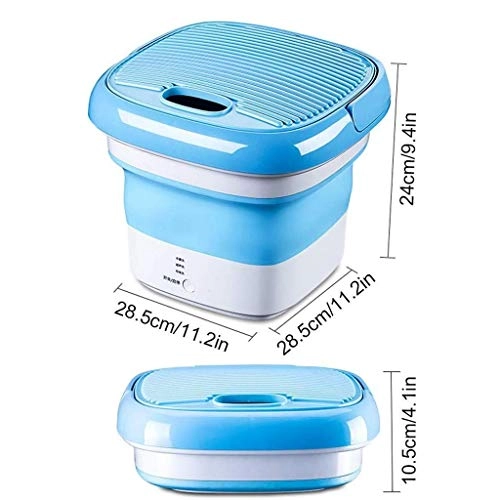 Portable Washing Machine,Turbine Folding Mini Usb Laundry Washer,Perfect For Apartments, Rvs And Small Space Living Shandongmt (Color : B)