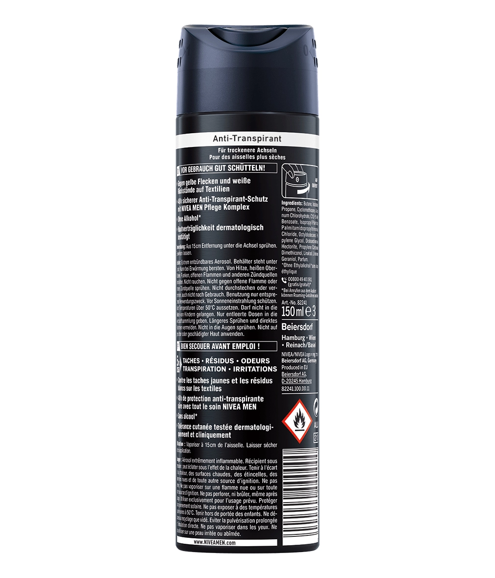 Invisible Fresh Deodorant Spray - 150 milliliter
