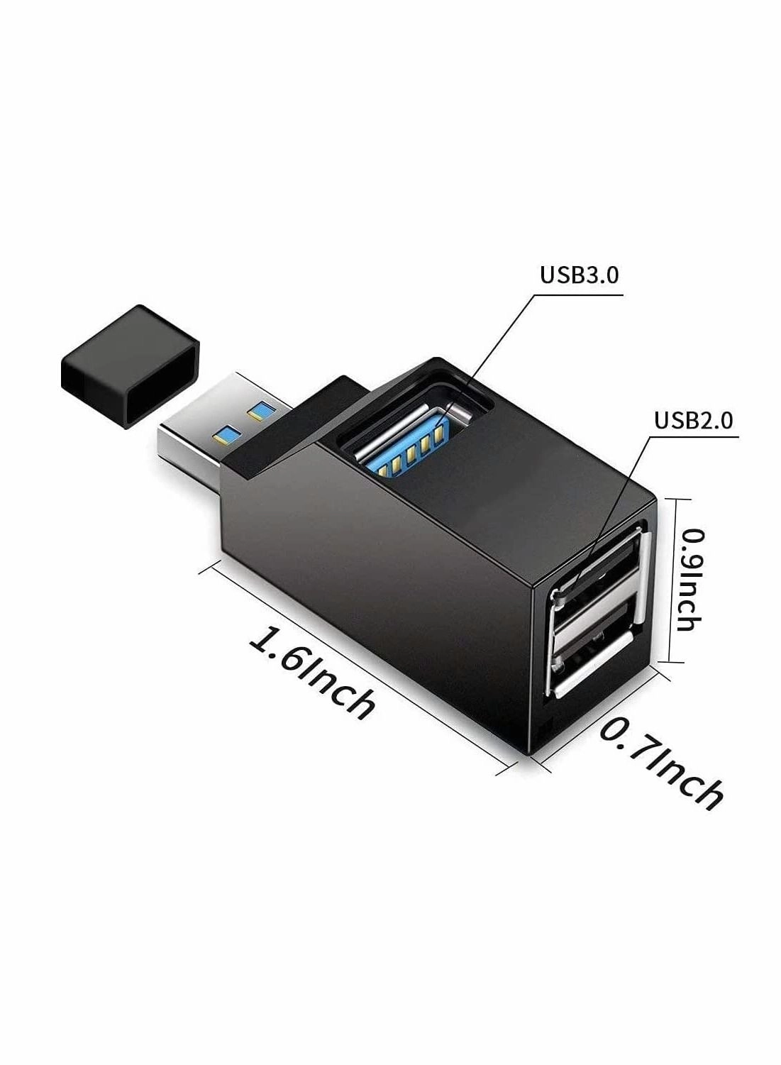 USB 3.0 Hub - 3 Ports 5 Gbps
