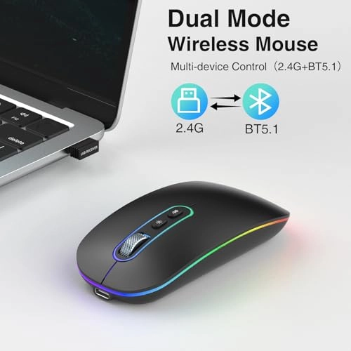 Dual Mode Mouse - Wireless