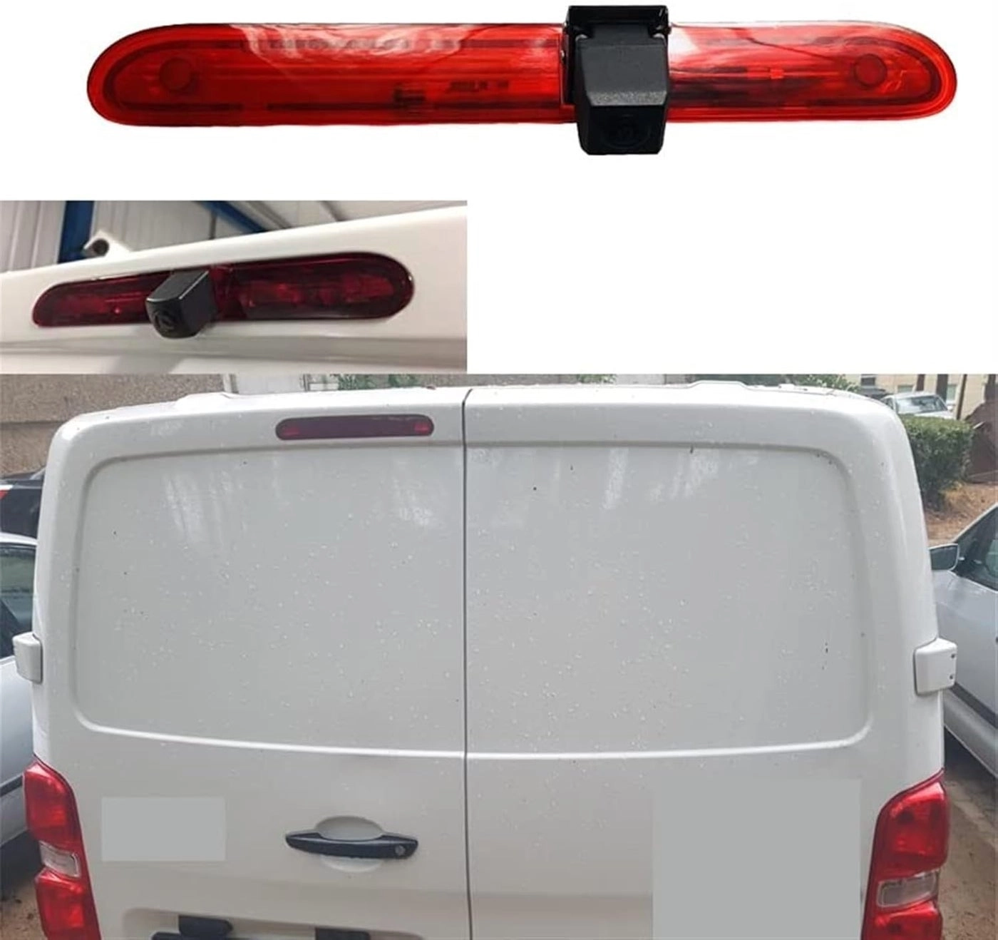 Rear View Backup Brake Light Camera - Night vision High-resolution