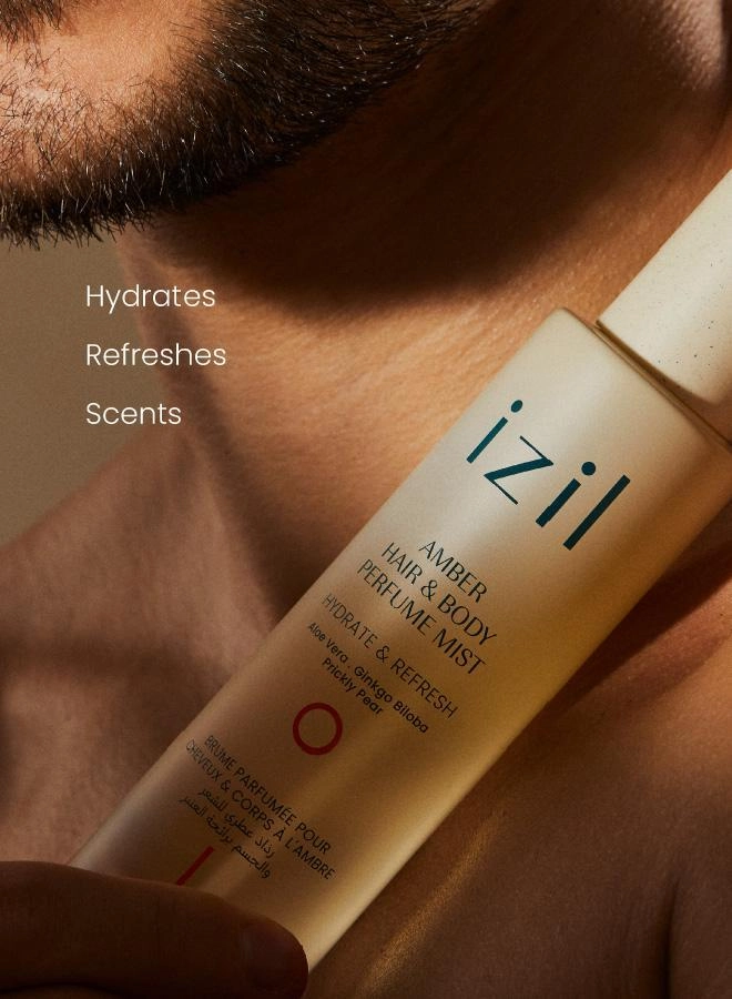 Amber Hair & Body Perfume Mist - Amber