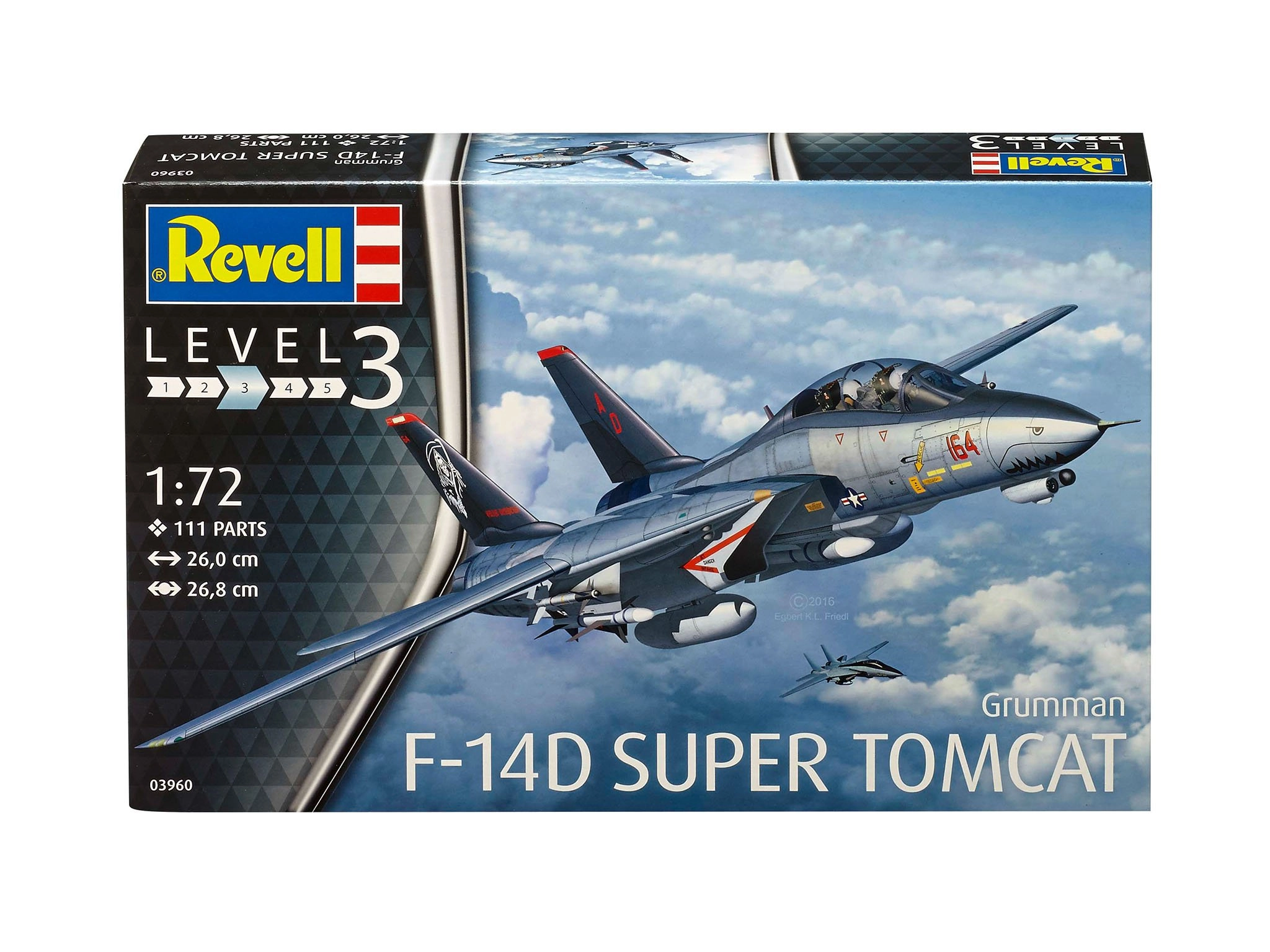 F-14d Super Tomcat Model Kit (03960) - 1:72