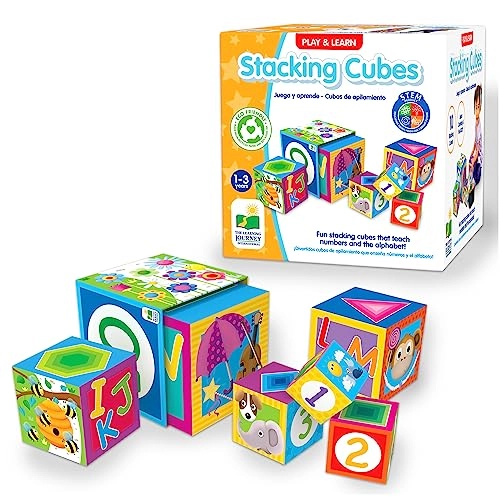 Play & Learn Stacking Cubes - 12 months - 3 years 10 piece(s)