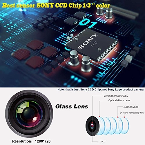 Car Reversing Camera - Night vision Wired 480/520 TV lines