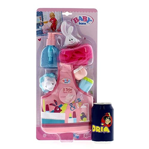 Bath Fun Set - Eight piece, fits dolls up to 43cm