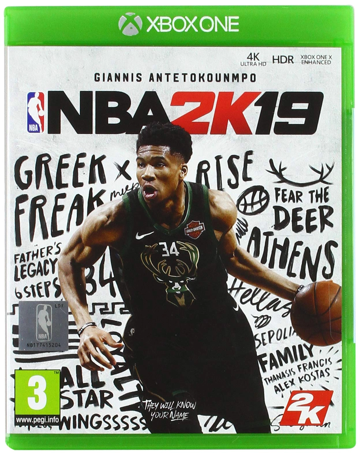 NBA 2K19 Intl Version - Xbox One