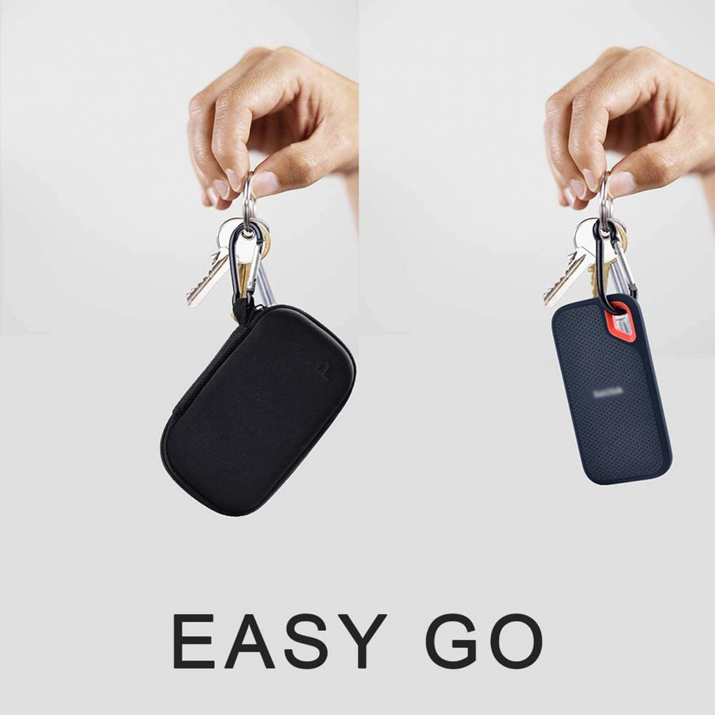 SSD external hard drive case - 1TB 2TB 4TB 500GB 250GB