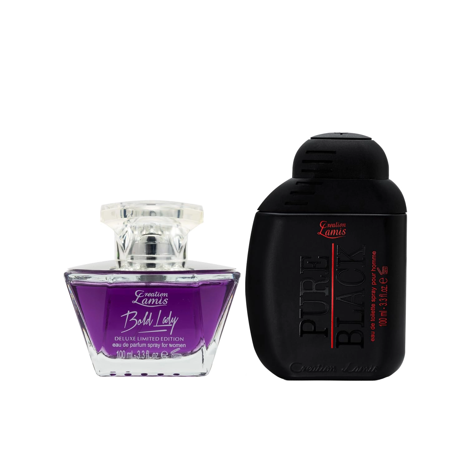 JAYWIR TRADING Pure Black - 100ml + Bold Lady - 100ml