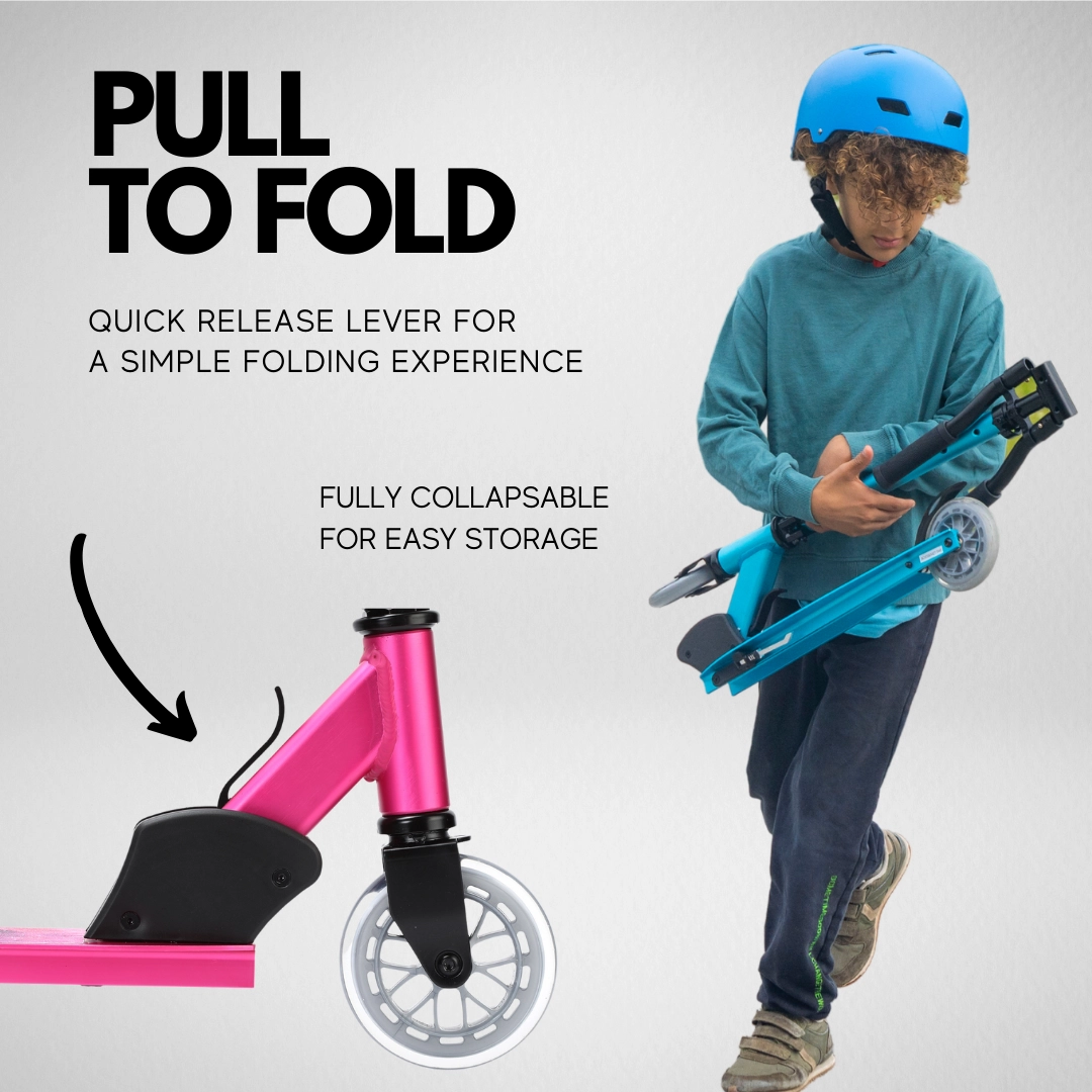Deluxe 2-Wheel Kick Scooter – Foldable