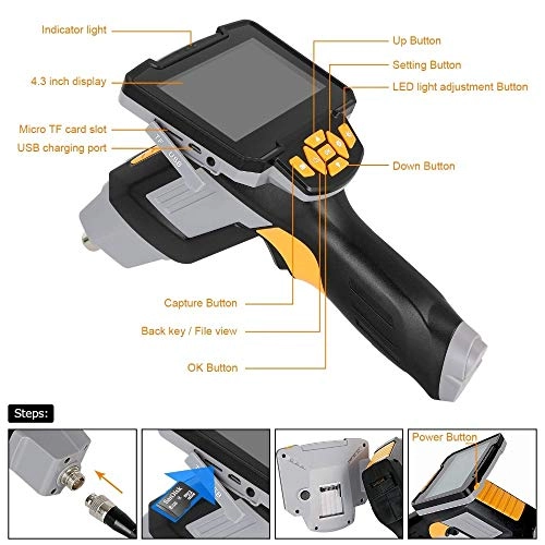 Digital Industrial Endoscope - 8.0mm 1m
