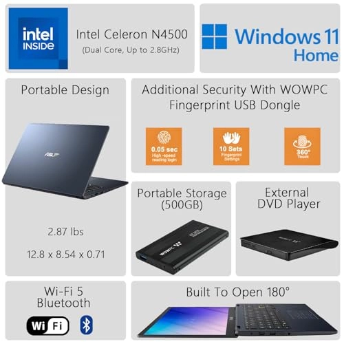 VivoBook - 14'' Celeron 4GB DDR4 564GB SSD