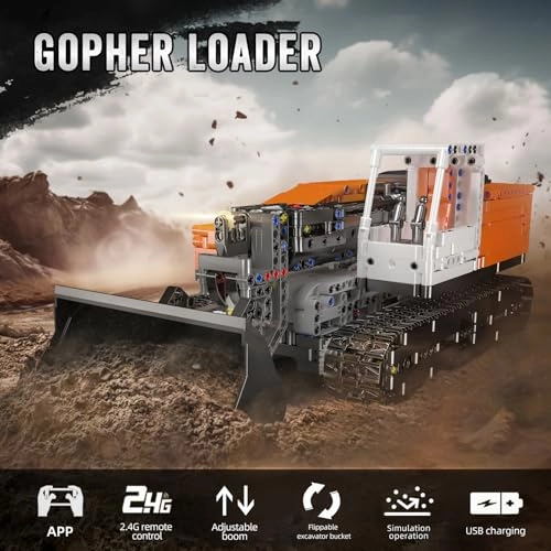 Technik Bulldozer - 1423 pcs