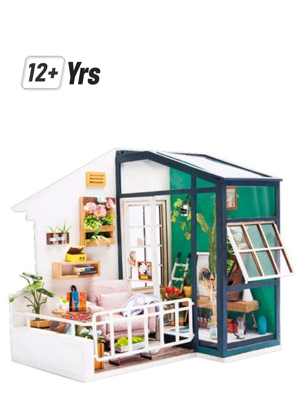 Sharpdo DIY Wooden Miniature House (DGM05) - With Furniture 12+ Years