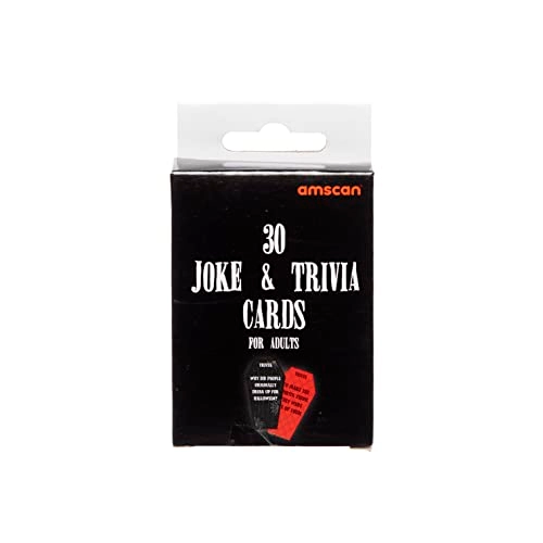 Halloween Joke & Trivia Cards - English 3 years and up 30 pieces