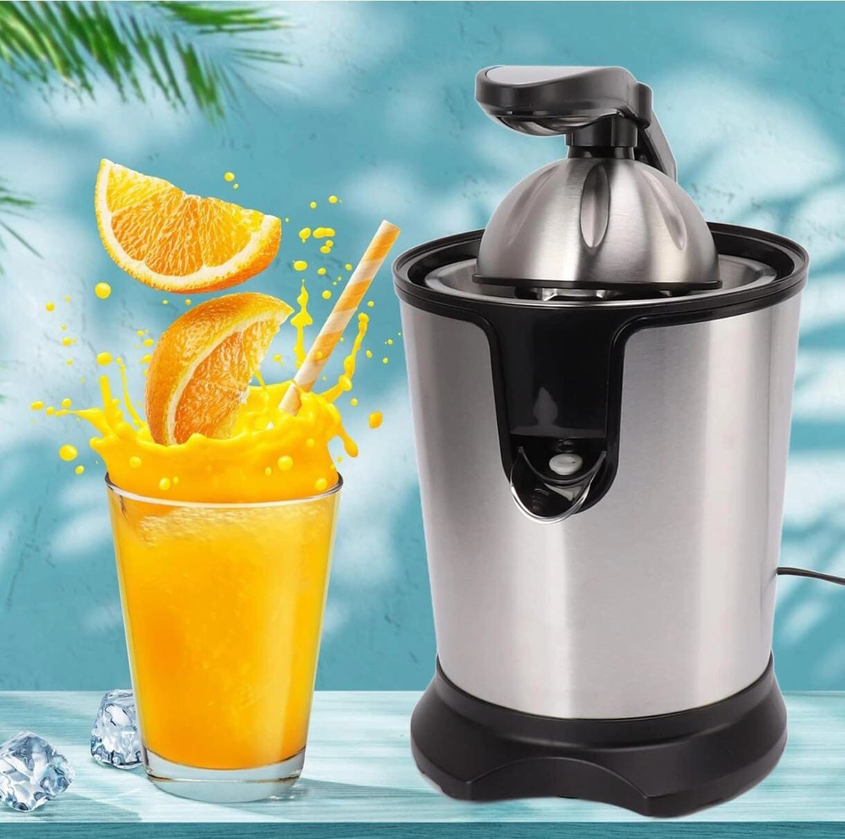Stainless Steel Electric Citrus Juicer
