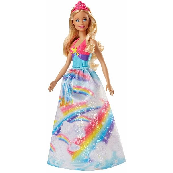 Barbie Dreamtopia - 2-In-1 11.5-In Blonde Princess To Mermaid Ages 3+
