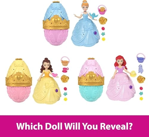 Disney Princess Easter Egg Surprise - 1 Princess 2 Skirts 10 Play Accessories Ages 3+