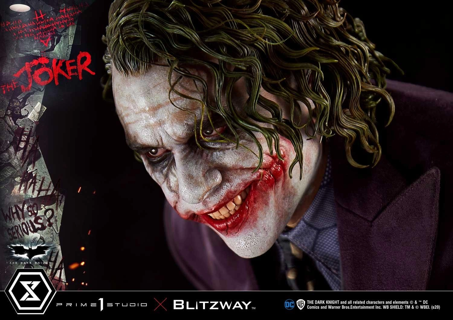 Joker - The Dark Knight Film Statue (72.5 cm)
