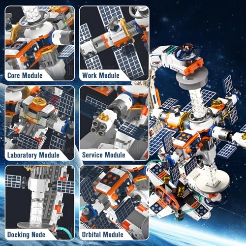 Space Station Globe - 657 pcs