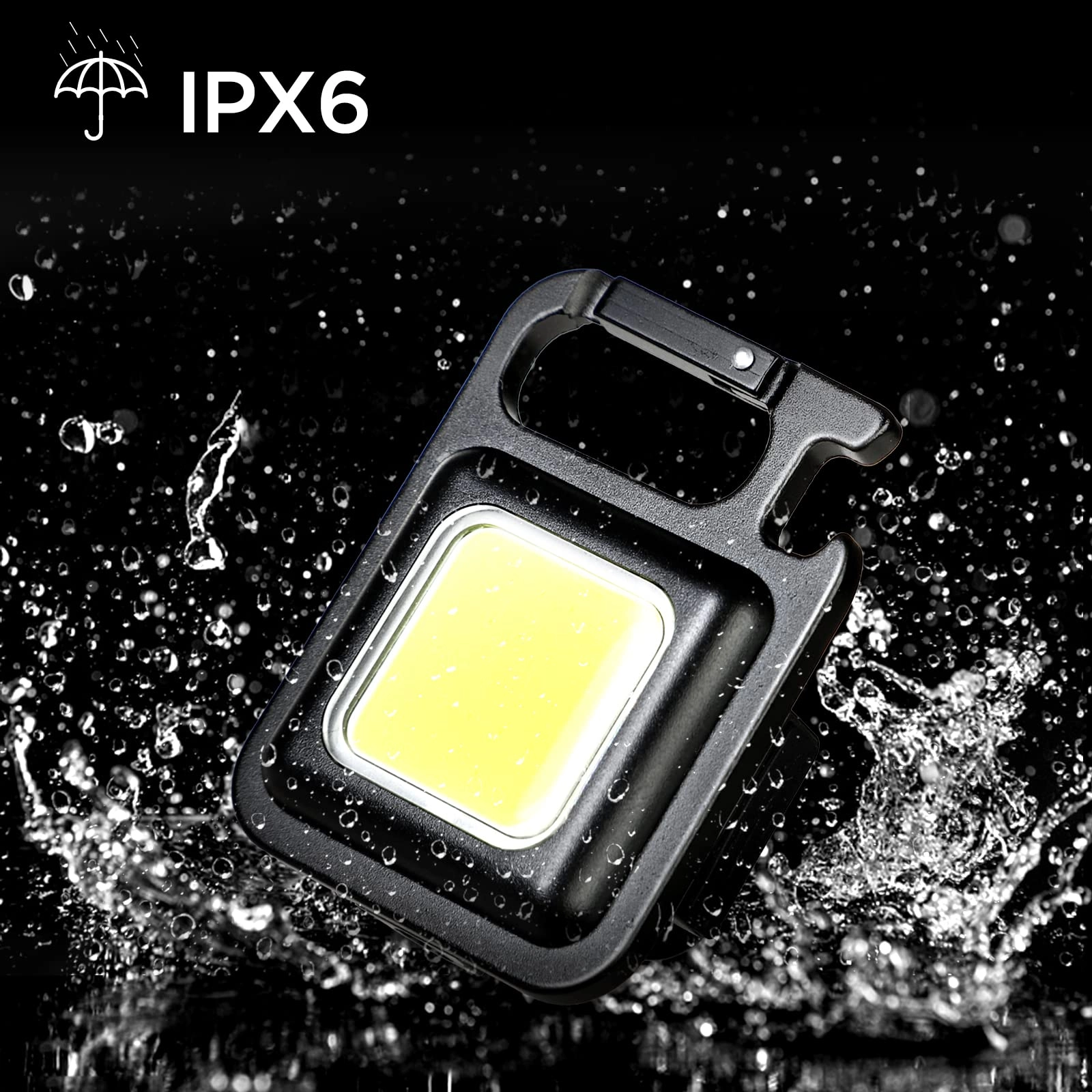 GY07 Keychain Flashlight Rechargeable (1000lm)