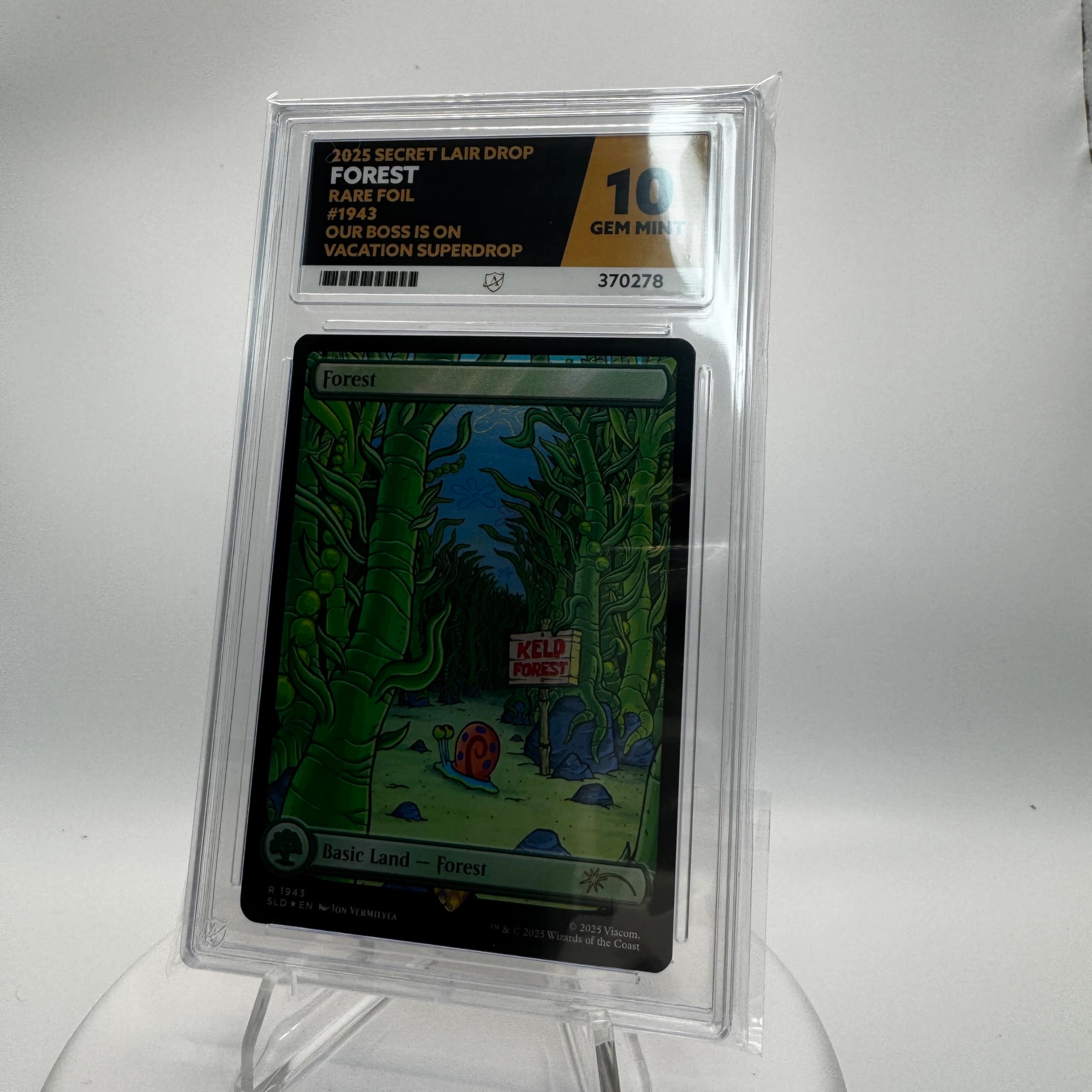 Collect-a-Bubbles (Grade 10) Magic The Gathering Forest 1943