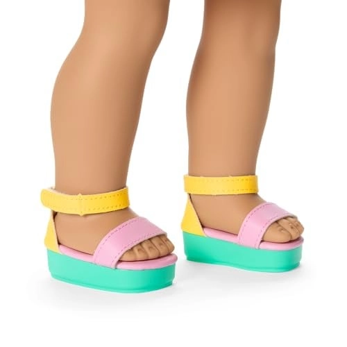 Summer McKinny Doll - 18-inch Strawberry-Blonde Hair + Summer McKinny Journal - illustrated paperback Ages 6+