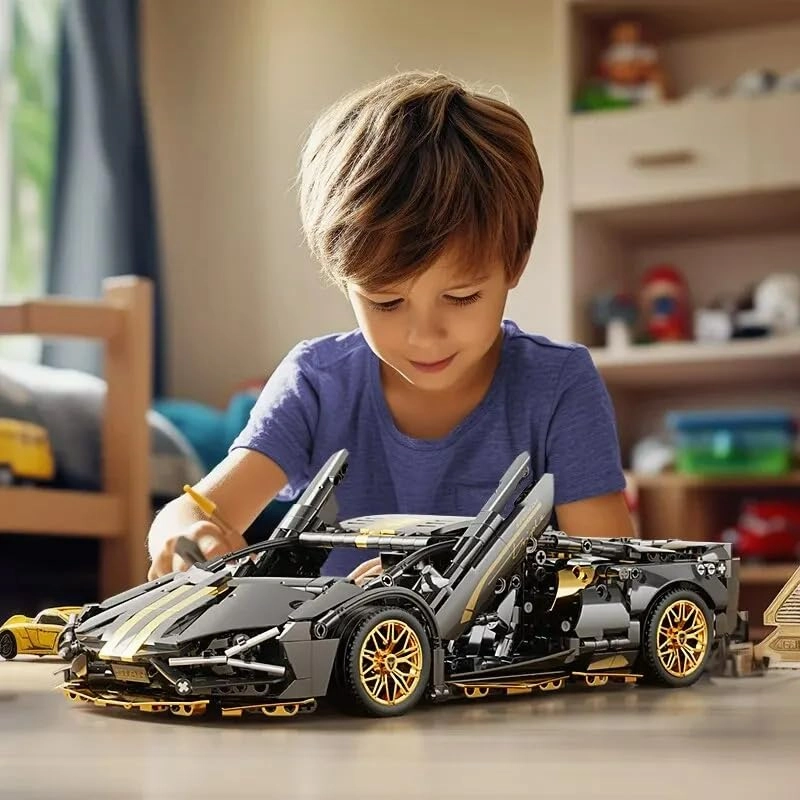 Sports Car Building Set - 1259 pcs