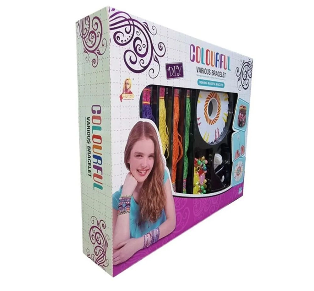 DIY Charm Watch Band And Letter Bracelet Kit - 6+ Multi Colour