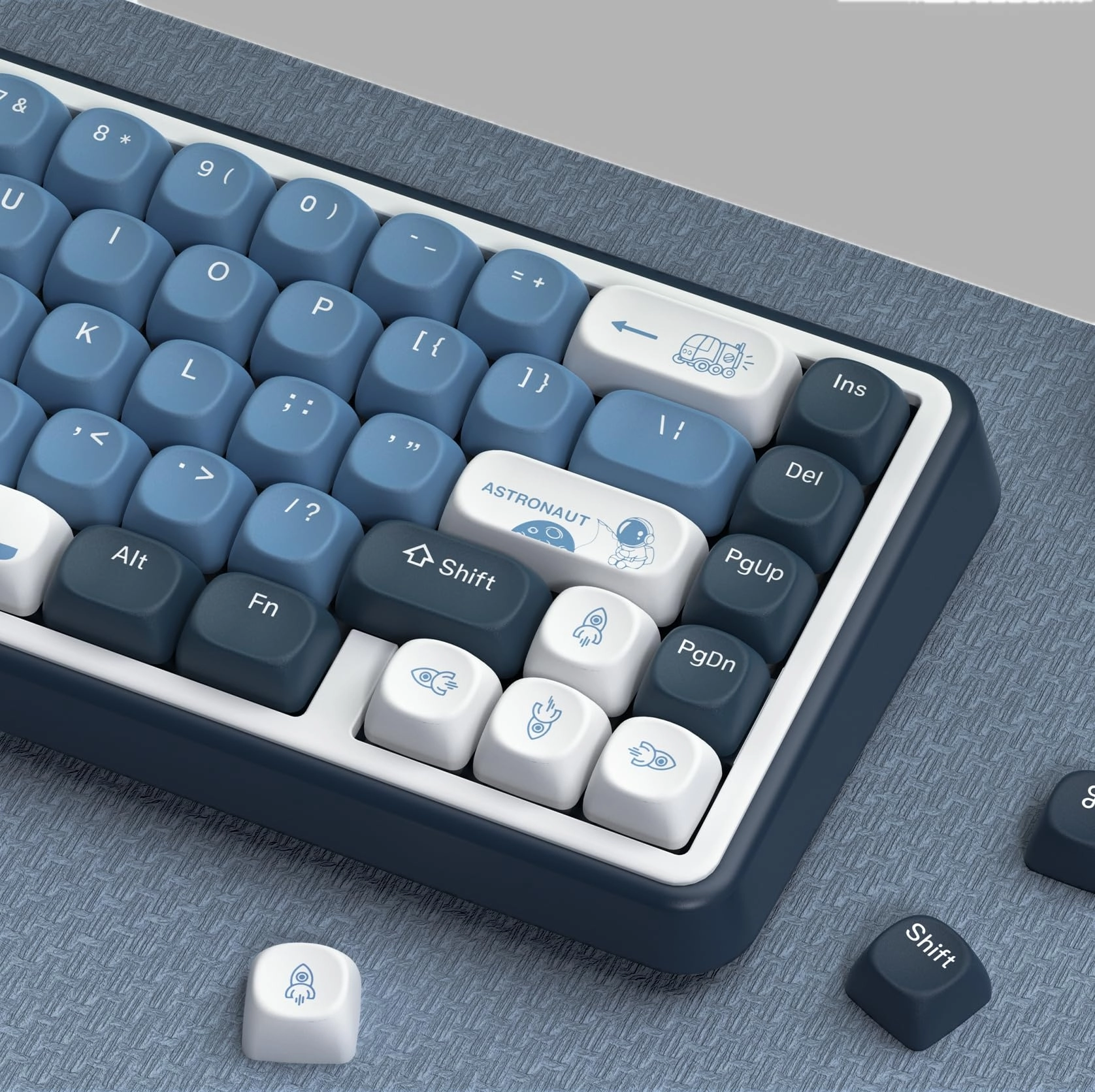dagaladoo Double Shot PBT keycaps - USB
