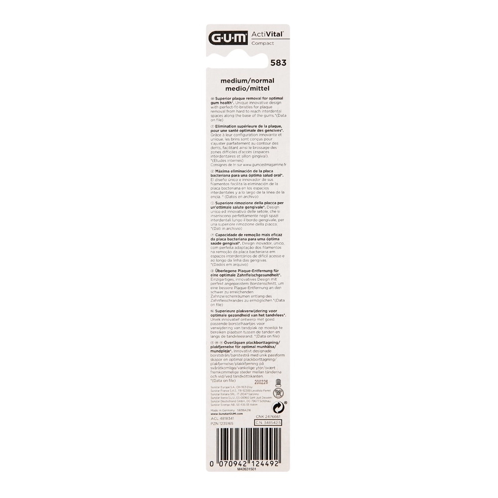 Original Toothbrush - Medium White