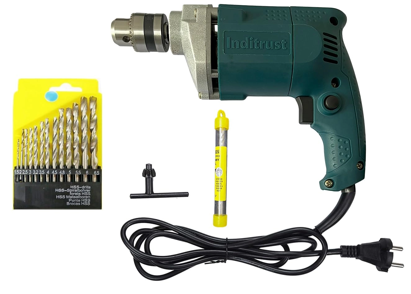 Electric Drill - 350w 10mm RED