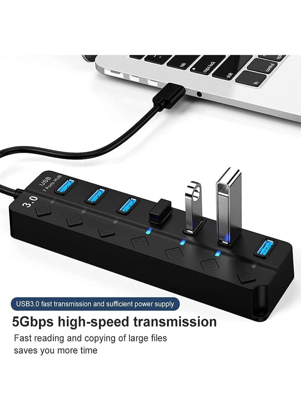 7-Port USB 3.0 Hub