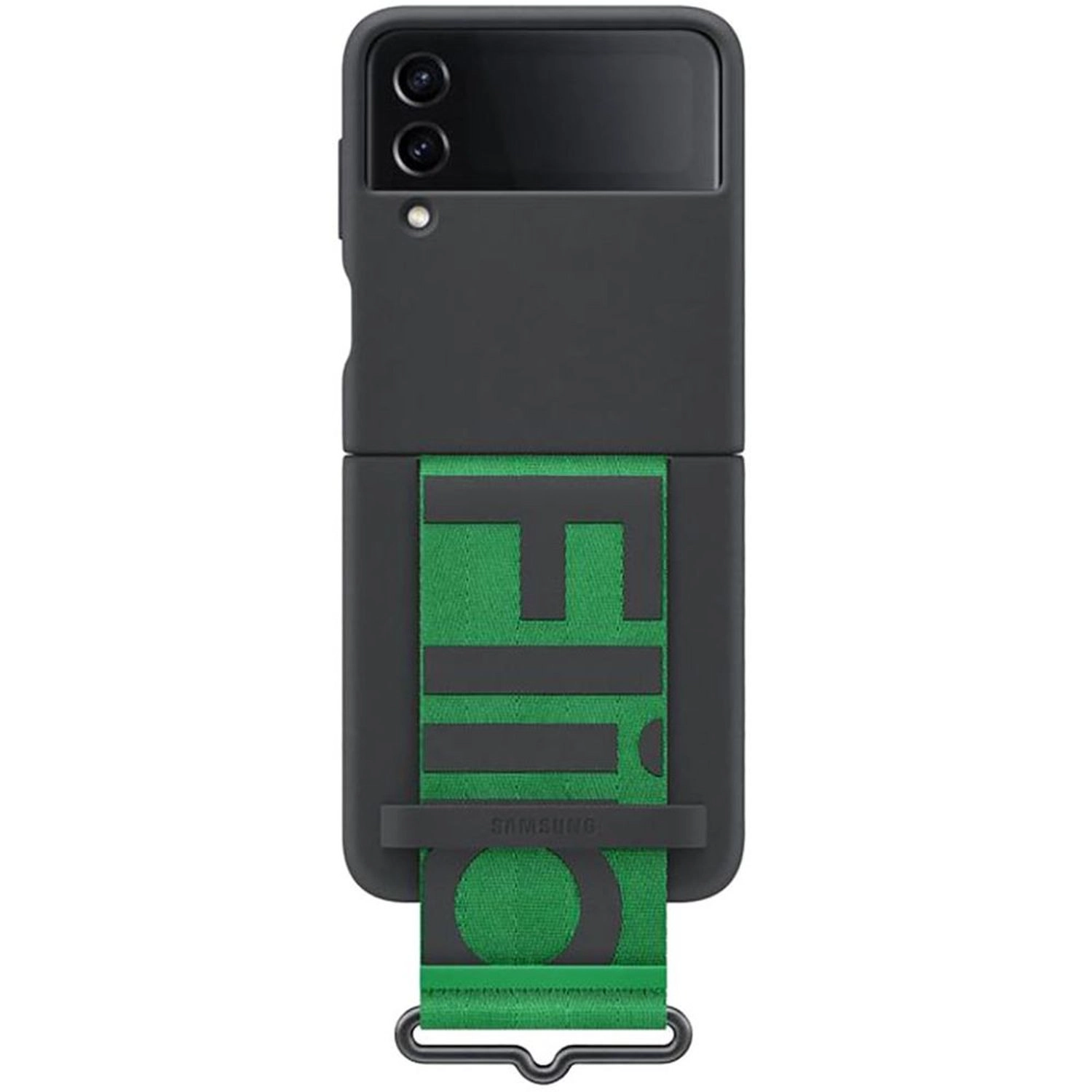 Cover with Strap Back Case for Samsung Flip 4