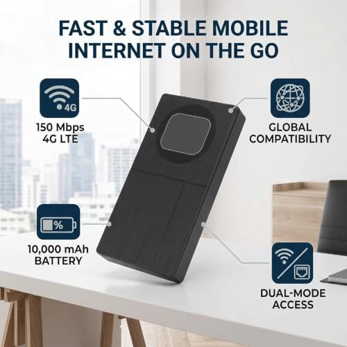 4G LTE Wi Fi Router