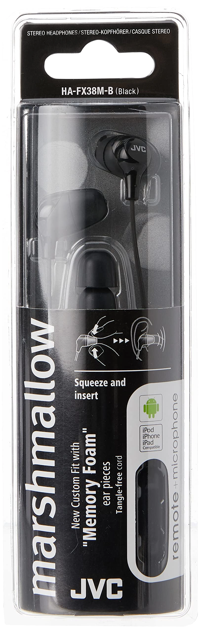 Kingston Technology HA-FX38M-B-E Wired Earbud