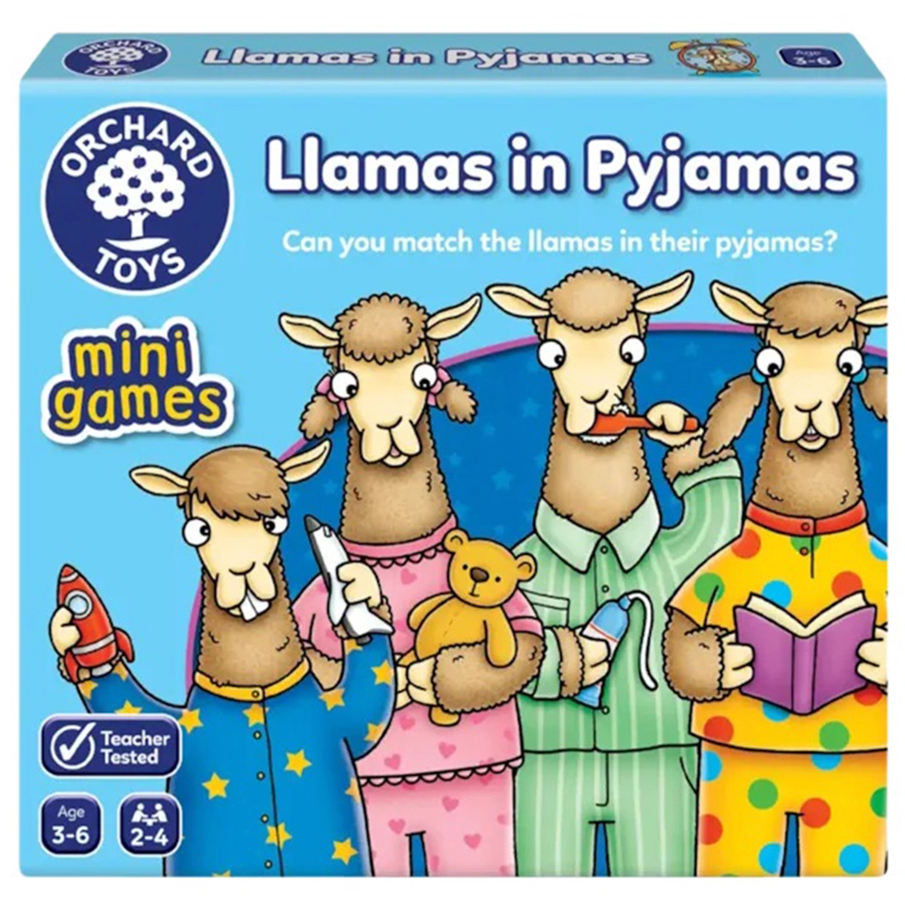 Orchard Toys Llamas In Pyjamas - Suitable for 3-6 years
