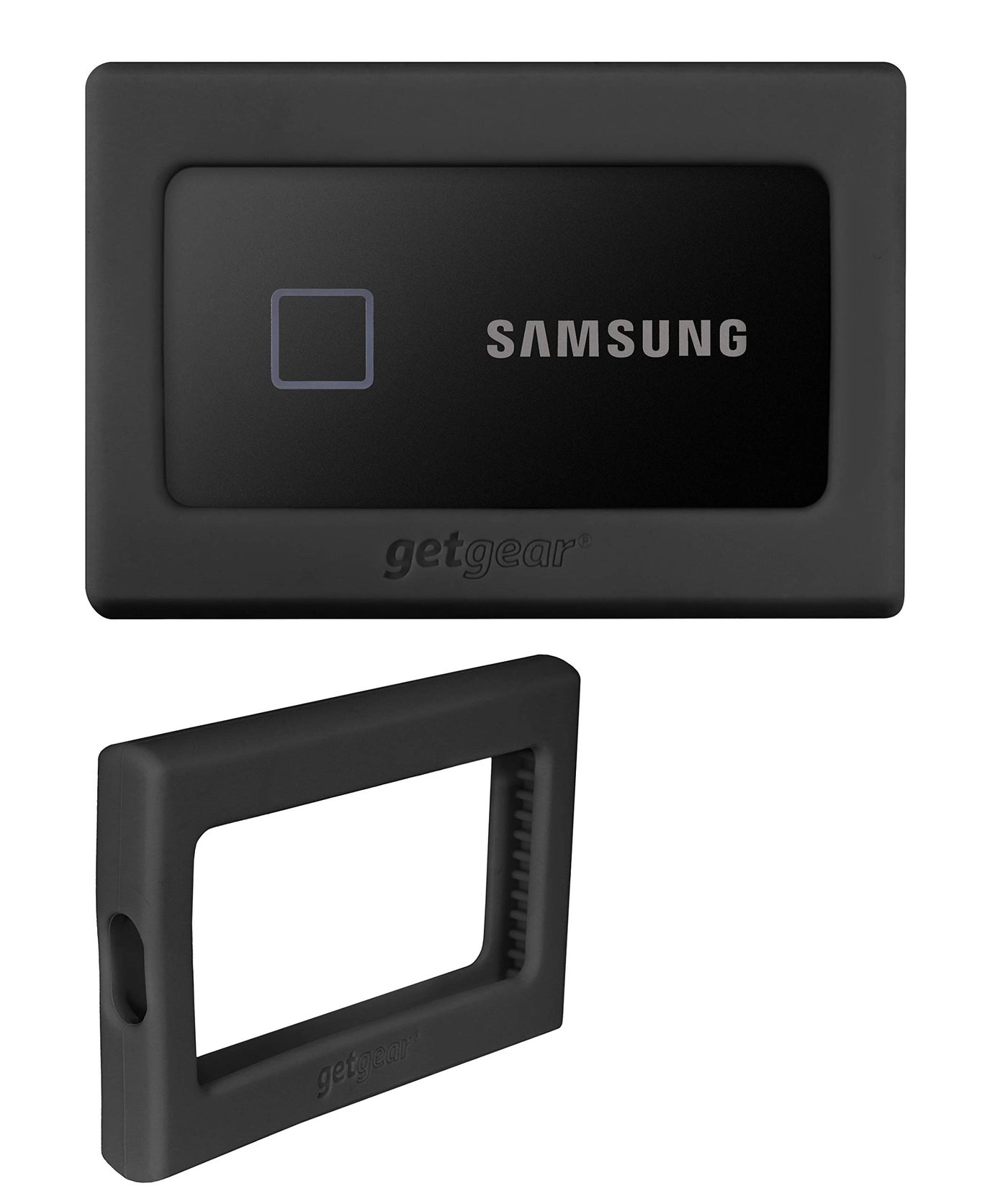 GETGEAR Silicone Bumper for Samsung T7 - 1TB 2TB 500GB